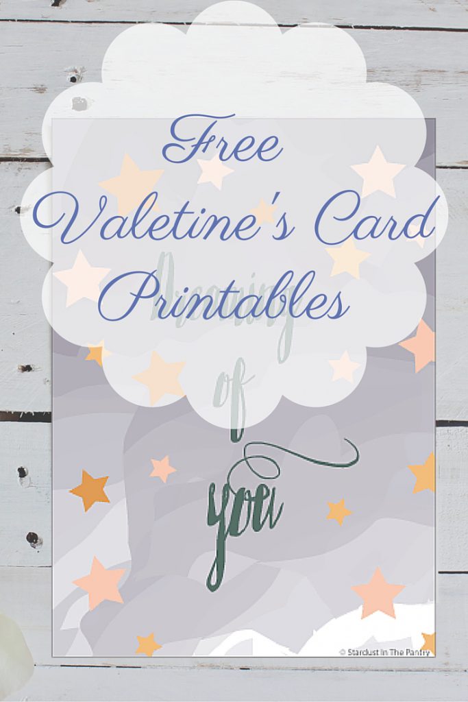 Free Valentines's Card Printables