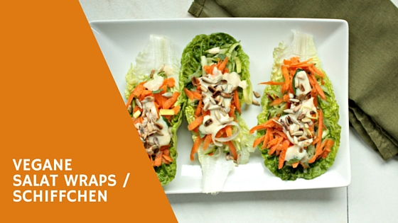 Vegane Salat Wraps