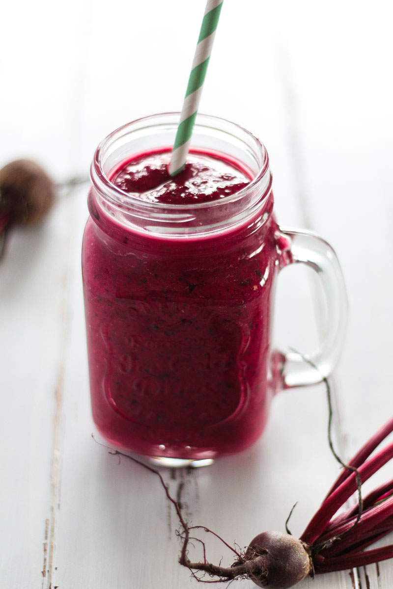 Vegan Monday – rote Beete Smoothie mit Ingwer