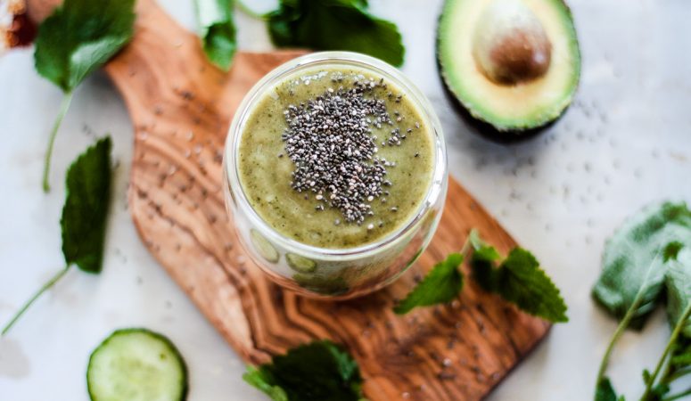 Vegan Monday – Easy Green Smoothie mit Chia Samen