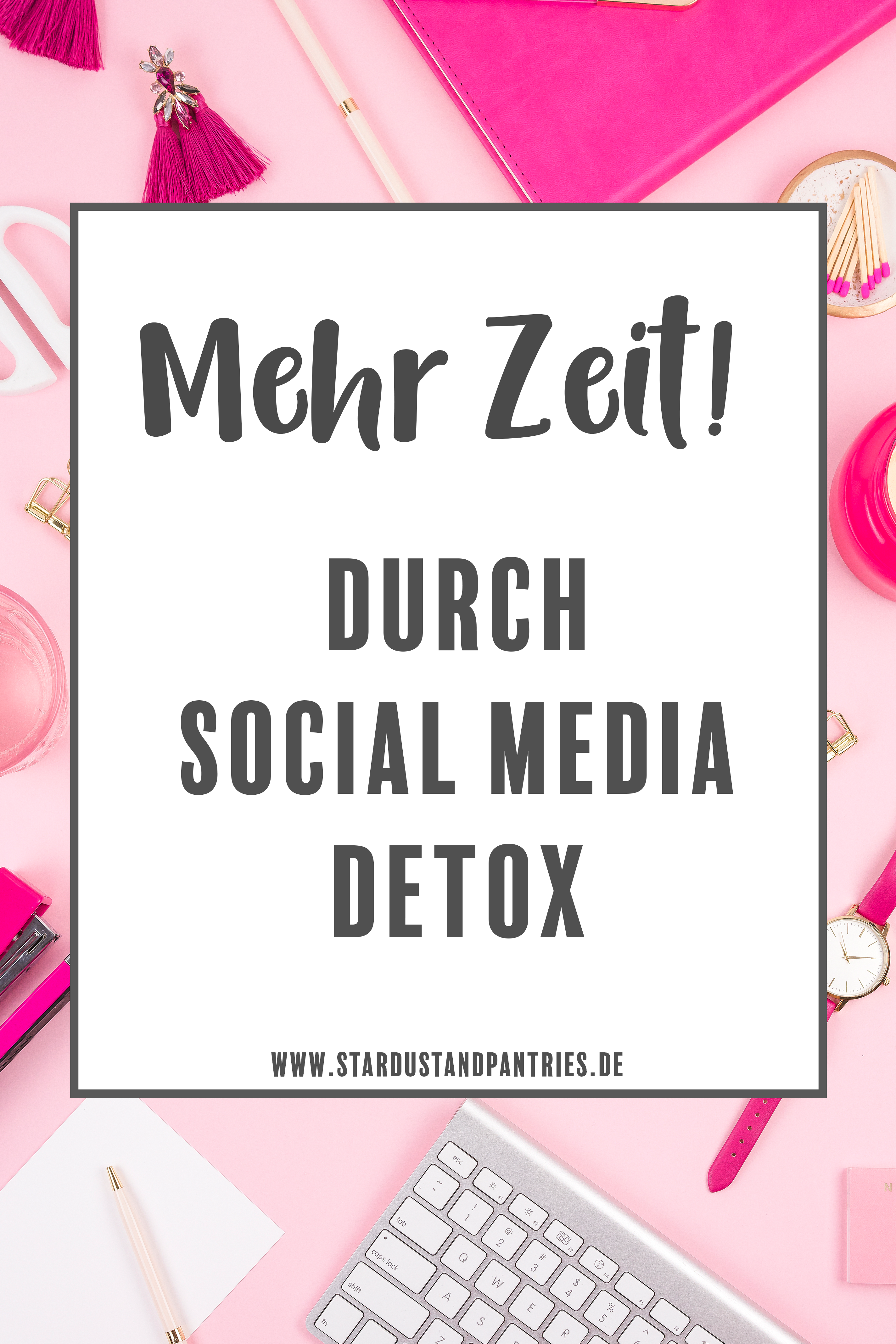 Mehr Zeit durch einen 7-Tage Social Media Detox. Klick dich durch für viele Tipps und Ideen was du stattdessen tun kannst! #selfcare #socialmediadetox #mehrzeit